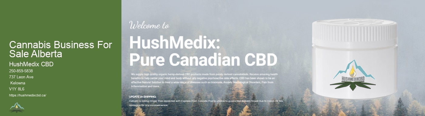 Cannabis Business For Sale Alberta